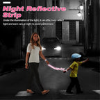 Zooawa Toddler Leash 2Pack, Toddler Kids Harness Anti Lost Wrist Link with Magnetic Lock, Reflective Safety Walking Harness Wristband Leashes for 2,3,4 Years Old Boys Girls, Yellow + Pink