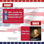 Us Citizenship Test Flash Cards 2025, Tarjetas para La Ciudadania De Las 100 Preguntas, Tarjetas De Ciudadania 2025 inglés y español, Naturalization Study Guide with 100 Questions & Answers