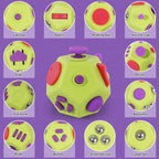 Mini Finger Cube Toys, Cool Fidget Toys for Kids Adults with Anxiety ADHD Autism and Relief Stress (Green)