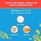 Triple Paste 3X Max Diaper Rash Ointment, Maximum Strength with 40% Zinc Oxide Ointment for Severe Diaper Rash, 2 oz Tube