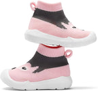 Engtoy Baby Shoes & Socks - Non-Slip Breathable Slippers with Soft Rubber Sole - Baby Boys & Girls Slip On Sneakers