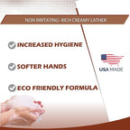 GreenFist Foaming Hand Soap Refills Cinnamon Scent Jug Foam Refill Made in USA, 128 ounce (1 Gallon)