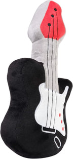 Lambs & Ivy Rock Star Plush Guitar Instrument Stuffed Toy - Gray/Black