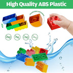 Building Blocks for Toddler (126Pcs) Stacking Toys with 4 Cars, Learning and STEM Fun Montessori Toys, Educational Blocks Age 3+ for Kids Boys & Girls Birthday, Compatible with All Major Brands