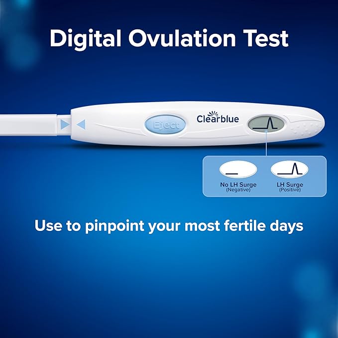 Clearblue Ovulation Test with Clear Digital Results, Over 99% Accurate at Detecting LH Surge, 40 Ct