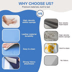 Sumbababy Climbing Foam Blocks for Toddlers: PU Leather Foam Blocks for Kids Active Play - Toddler Climbing Toys Indoor - Durable Playground Gym Preschool Toddler Toys for Boys and Girls