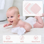 Viviland Baby Towels and Baby Wash Cloths Set Hooded Baby Towels Baby Wipes Absorbent Bath Face Towels Burp Cloths or Face Towels for Girl Boy 6-Pack Size 28 x 28 Inch(Sunshine)