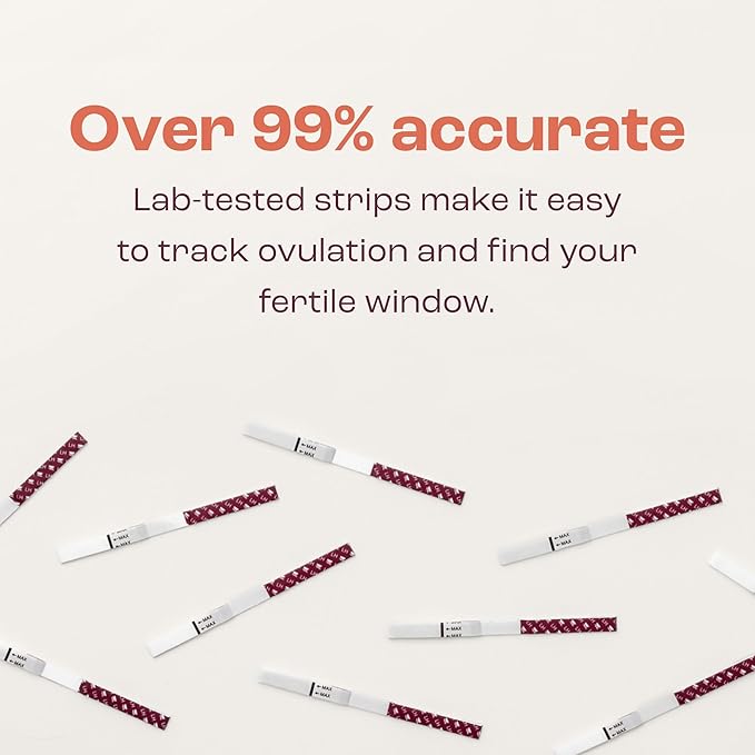 Bird&Be Ovulation Test Strips (Predictor Kit with 40 LH Strips, Over 99% Accurate)