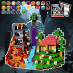 100pcs Magnetic Blocks Magnetic Building Blocks Set, Kids Sensory Toy for Toddlers STEM Learning, Stacking Magnets for Kids