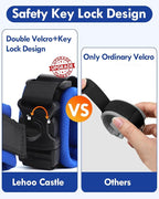 Lehoo Castle Toddler Leash, Toddler Harness with Leash with Anti Lost Wrist Link for Kids, Baby Leash with Key, Kids Leashes for Boys