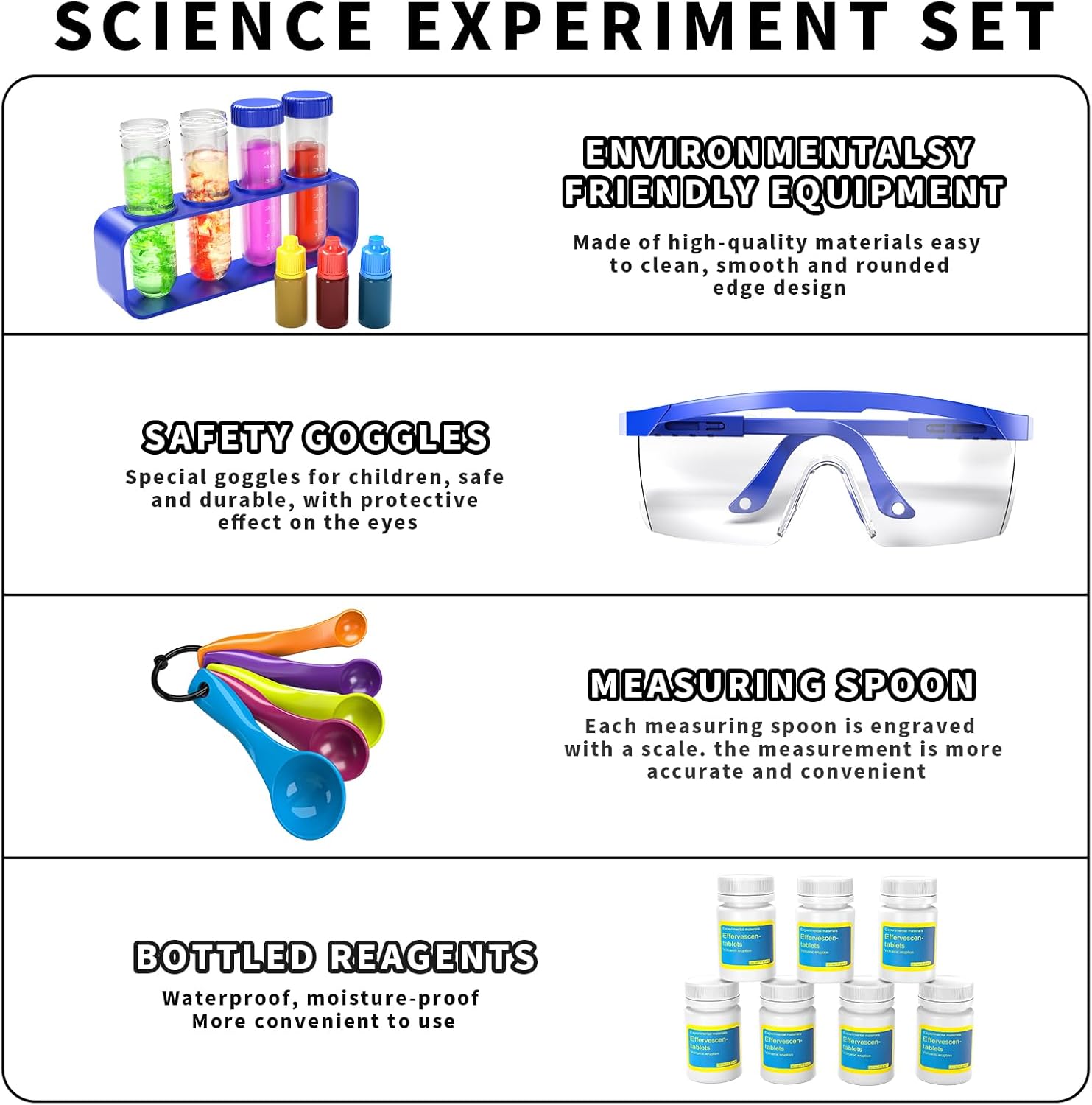 SNAEN 240+ Lab Experiments Science Kits, Chemistry Set, Crystal Growing, Erupting Volcano, STEM Activities Educational Toys Gifts for 6 7 8 9 10 11 Years Old Boys Girls Kids Toys
