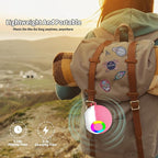 Karaoke Microphone Machine Toys for Kids Adults, Mini Portable Bluetooth Speaker with 2 Wireless Mics, Christmas Birthday Gifts for Boys Girls Ages 3 4 5 6 7 8 9 10 11 12+ Year (Pink)