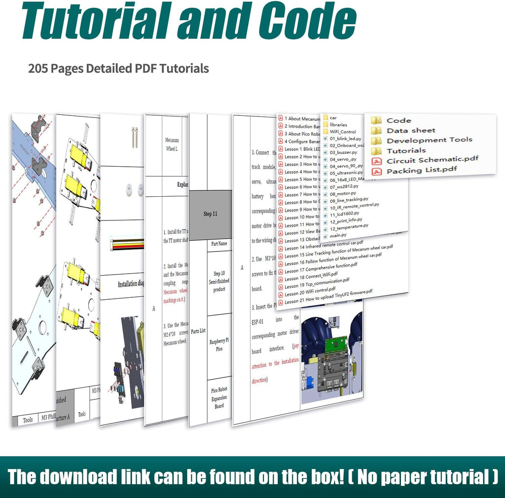 Adeept 4WD Omni-Directional Mecanum Wheels Robotic Car Kit for ESP32-S3 | Banana Pi PicoW-S3 DIY STEM Remote Controlled Educational Robot Kit with LCD1602 Display, Python Code & PDF Tutorials