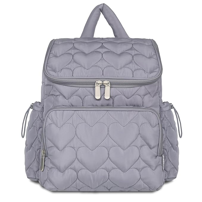 Baby Diaper Bag Backpack, Multifunction Baby Bag for Mom Dad, Large Capacity Diaper Backpack with Changing Pad Stylish Pañaleras para Bebe Stroller Straps, Newborn Baby Essentials Must Haves for Women