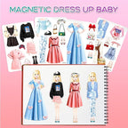 Magnetic Dress Up Paper Dolls for Girls Ages 4-7, Pretty Princess Game Paper Dolls Dress Up Toys, Creating Imaginative Birthday Gifts