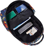 Cartoon Car Animal Backpack For Kids School Boys Girls, Bear & Traffic Light Design, Lightweight Waterproof Ergonomic Backpack For Age 3-5 5-7 7-9 9-12 School Book Bag Daypack Outdoor Play