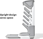 OXO Tot Expandable Drying Rack – Space-Saving Drying Rack | Newborn and Baby Essentials | Breastfeeding Essentials | Dry Baby Bottles | Save Space in Kitchen