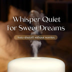 Earnest Living Essential Oil Diffuser White Ceramic Diffuser 100 ml Timers Night Lights and Auto Off Function Home Office Humidifier Aromatherapy Diffusers for Essential Oils