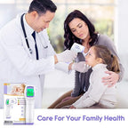 Thermometer for Baby and Adults, KKmier No Touch Forehead Thermometer, Digital Thermometer with Fever Alarm, 2s Accurate Instant Reading, 99 Sets Memory