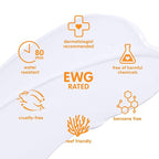 Thinkbaby SPF 50+ Baby Mineral Sunscreen – Safe, Natural Sunblock for Babies - Water Resistant Sun Cream – Broad Spectrum UVA/UVB Sun Protection – Vegan Baby Sunscreen Lotion, 6 Oz.