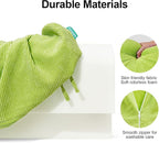 Bed Rail Bumpers Protector, Hospital Bed Rails Padding, Loft Beds and Bunk Beds Bumpers Protector, Premium Soft Memory Foam - Anti-Bump | Fall Prevention, Size 27.6 x 5.5 x 11.8 Inches, Green