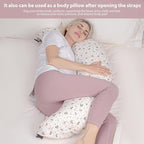 Chilling Home Nursing Pillow for Breastfeeding,Multifunctional Adjustable Breast Feeding Pillow,Bottle Feeding More Support for Mom and Baby, Breastfeeding Essentials for Newborn,Removable Cover