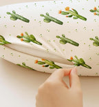 Nursing Pillow Covers 2 Pack, Breastfeeding Pillow Slipcovers Soft and Stretchy, Nursing Covers for Baby Girls Boys Newborn