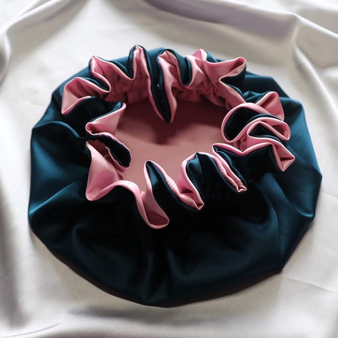 AKISS Baby Infant Newborn Toddler Satin Silk Hair Bonnet for Baby Girl Boy Sleeping Kids Cap Hat