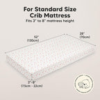 KeaBabies 2-Pack Organic Crib Sheets for Boys, Girls - 52x28 Fitted Crib Mattress Sheet Neutral, Breathable Jersey Cotton Cover for Baby Bed, Toddler Mattress, Soft & Cute Prints (Butterflies)