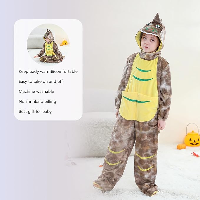 MICHLEY Adorable Animals Cosplay Costume for Kids 3-12Years Soft Breathable & Skin Friendly Halloween Birthday Party