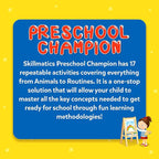Skillmatics Preschool Champion, Fun Learning Activities, Educational Toy and Game, Gifts for Ages 3, 4, 5, 6