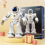 Ruko 1088 Smart Robot for Kids, Large Programmable Interactive STEM RC Robot, Voice Control and App Control, Gifts for Boys and Girls 4 5 6 7 8 9, Gold