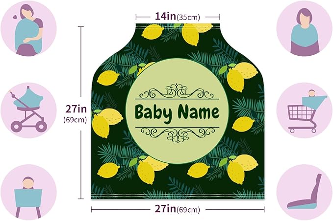 Baby Car Seat Stroller Cover Nursing Cover New Mom Breastfeeding Scarf Soft Stretchy Infant Carrier Cover Car Canopy Coverage