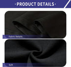 Polyester Adult T-Shirts for Sublimation, 6 Pack, White, Crew Neck, Short Sleeve