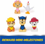 Paw Patrol Rewards Box, 8 Mini Figures, 2 Animal Figures, 4 Sticker Sheets & 1 Pup Squad Racer, Kids Toys for Boys & Girls Ages 3 and Up