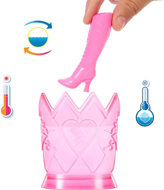 Mattel Disney Descendants: The Rise of Red Doll & Playset, The Sorcerer’s Cookbook with Bridget, Young Queen of Hearts, Reveals with Fizz & Slime