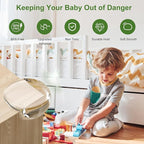36 Pack Corner Protector Baby, Table Corner Protectors for Baby Clear Corner Protectors for Furniture Corner Guards Baby Proof Bumpers Corner Covers Baby Safety Child Proofing