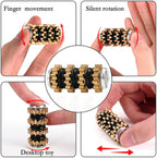 Fidget Toy Set, Metal Gear Fidget Toy, Gear Metal Fidget Spinner , Adult Fidget Spinner for Anxiety Relief Therapy, Steampunk Mechanical Sense.Fidget Pack Great Gift for Adults Teens Kids (4 in 1)