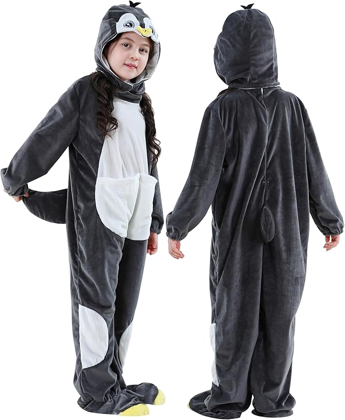 MICHLEY Adorable Animals Cosplay Costume for Kids 3-12Years Soft Breathable & Skin Friendly Halloween Birthday Party