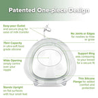 haakaa Breast Shells Nursing Cup Silicone Breast Milk Collector Milk Savers for Breastfeeding Nipple Shells Protect Sore Nipples Extra-Soft and Reusable - 2.5oz, 1 pc