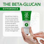 STAUDT Premium Scar Cream - 100 ml Value Size - Advanced Formula with Vitamin E, Honey, Hyaluronic Acid & Silicone - Intensive Healing of Old & New Scars, Surgical, Acne, Burns, Stretch Marks, Eczema