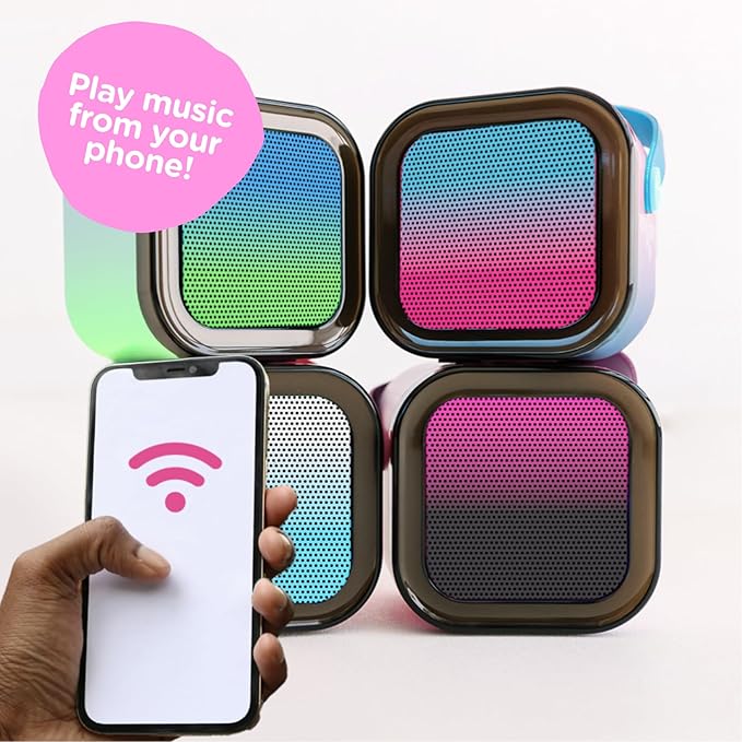 Move2Play, Karaoke Machine for Kids | Includes 20+ Kid Songs | 2 Microphones | Connect with Bluetooth | 3, 4, 5, 6, 7+ Year Old Gift | Toy for Girls, Boys, & Toddler | Birthday Present