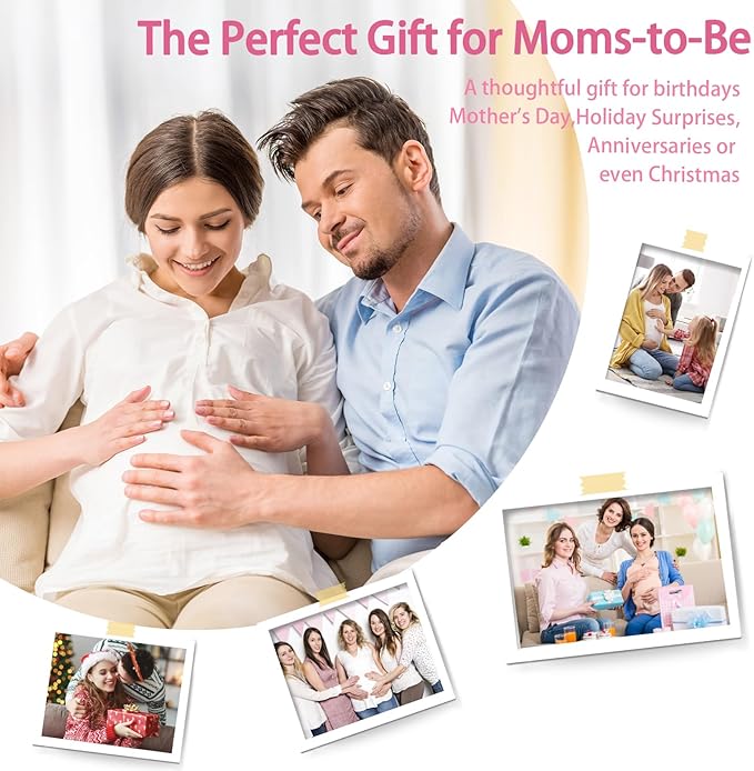 Inflatable Pregnancy Sleep Pillow: for Stomach Sleeping Full Body Mattress with Belly Hole Maternity Airbed for Pregnant Women Pregnancy Rest,Back & Hip Pressure Relief