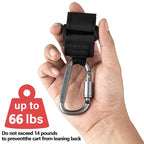 Baby Stroller Hook, Clip or Hang a Diaper Bag to Your Pram or Buggy, 2 Pieces