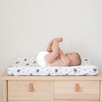 Baby Changing Pad Cover 2-Pack for Boys, Girls (Watercolor Elephant) - Premium Fitted Sheets Baby Diaper Changing Table Cover - Buttery Soft Cotton Blend