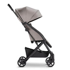 Mompush Lithe V2 Lightweight Travel Stroller, Compact Foldable Baby Stroller with Travel Bag, One-Hand Fold Stroller, Snack Tray, Mechanical Recline Seat, Airplane-Ready, UPF 50+ Canopy & Rain Cover