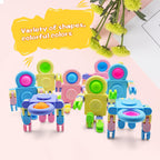 20 Pack Pop Fidget Spinners Party Favors,Sensory Fidget Toys Deformable Chain for Its Stress Relief,Pinata Goodie Bag Stuffers Birthday Valentines Day Gifts for Kids,Treasure Box Classroom Prizes