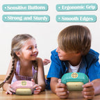 Fast Push Button Game for Kids Adults, 2 Pcs Handheld Pop Light up Fidget Game, Educational Sensory Toys for Boys Girls Birthday