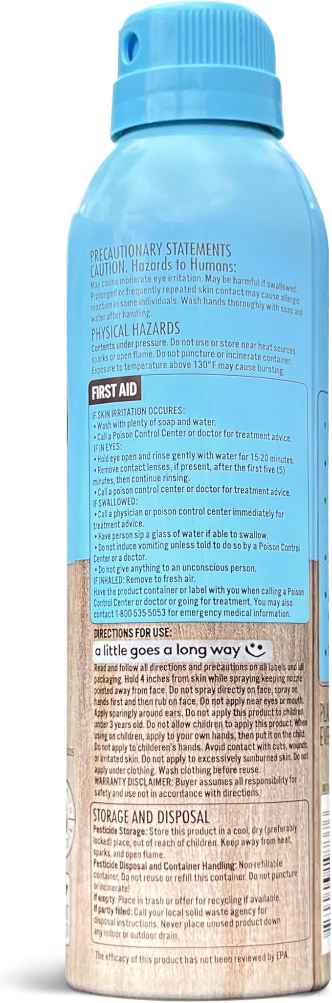 [2 Count] - Mosquito Repellent Spray - Plant Based Active Insect Protection, DEET-Free, Long-Lasting 10-12 Hour Protection - 6oz
