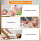 Baby Changing Table Dresser with Wide Tabletop, 3 Drawers & Open Storage Space, Baby Dresser with Changing Table Top, Perfect for Baby Bedrooms & Nurseries (Extra Large)